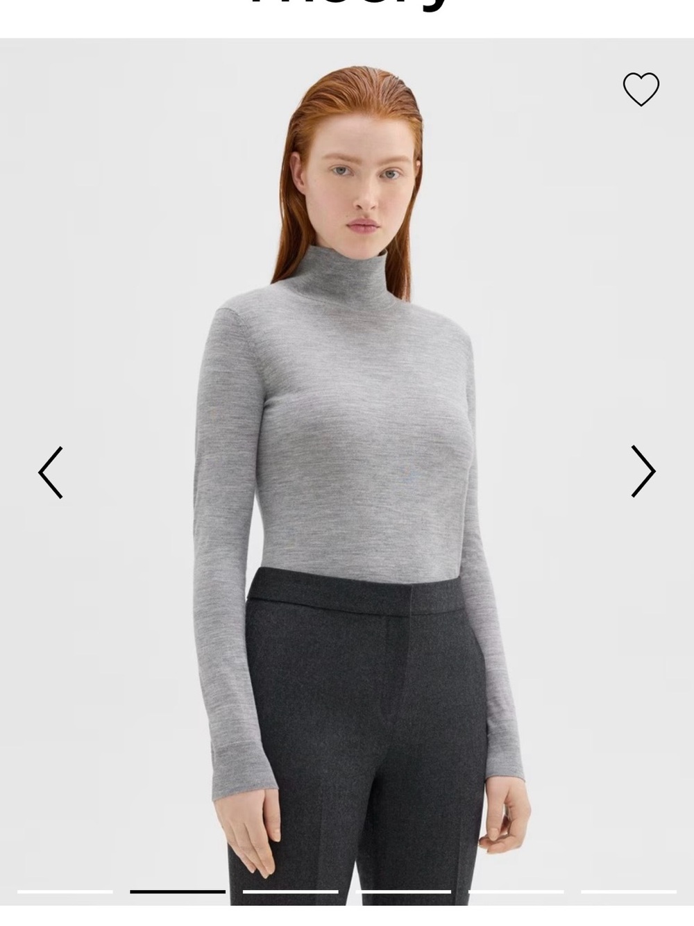 Theory Wool Turtleneck Sweater